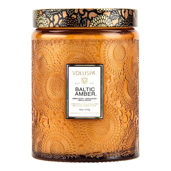 Japonica Baltic Amber Large Jar Candle - Świeca, VOLUSPA