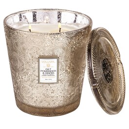 Japonica Gilt Pomander & Hinoki 3 Wick Candle - Świeca 