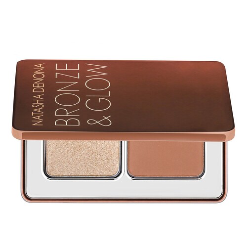 Natasha Denona - Mini Bronze And Glow - Mini Paleta Do Twarzy - 4 G/0.141oz - Dla Kobiet