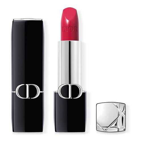 Dior - Rouge Dior - Długotrwała Pomadka Do Ust - 2 Wykończenia - Rouge Dior Satin 766 Int23 - Dla Kobiet