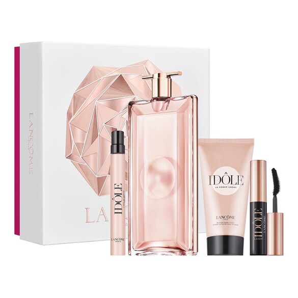 Zestaw świąteczny dla niej Idôle woda perfumowana + krem do ciała, LANCÔME