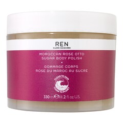 Moroccan Rose Otto Sugar Body Polish – Cukrowy peeling do ciała, REN CLEAN SKINCARE