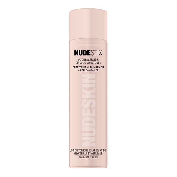 NUDESKIN 5% Citrus Fruit & Glycolic Glow Toner – Tonik do twarzy, NUDESTIX