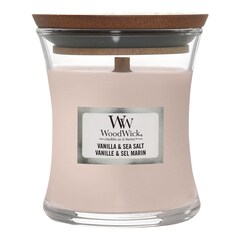  Świeca Zapachowa mała Vanilla & Sea Salt, WOOD WICK