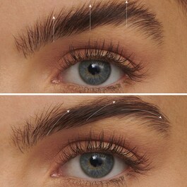 Shape & set clear brow gel - Utrwalający transparentny żel do brwi