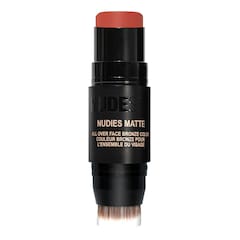 Nudies Matte Bronzer - Sztyft do konturowania z podwójną końcówką, NUDESTIX