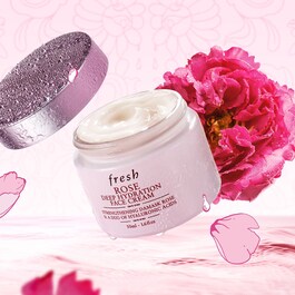 Rose Face Cream - Krem nawilżający do twarzy z kwasem hialuronowym