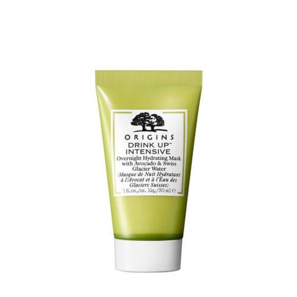 Drink Up Overnight Hydrating Mask - Maska na twarz z awokado i wodą z lodowca, ORIGINS