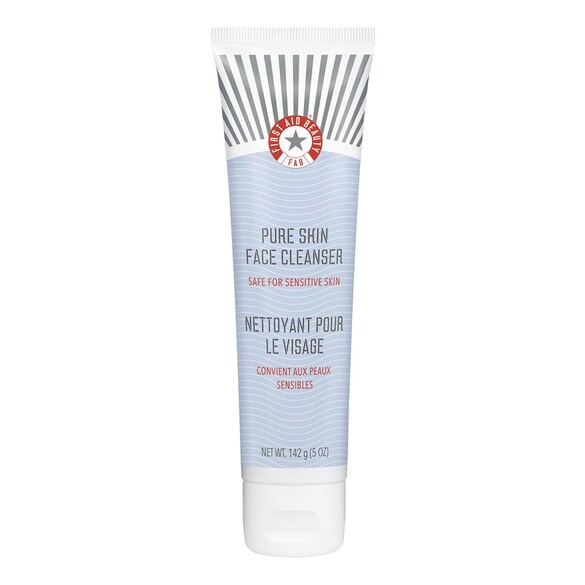 Pure Skin Face Cleanser - Płyn oczyszczający do twarzy 2 w 1, FIRST AID BEAUTY