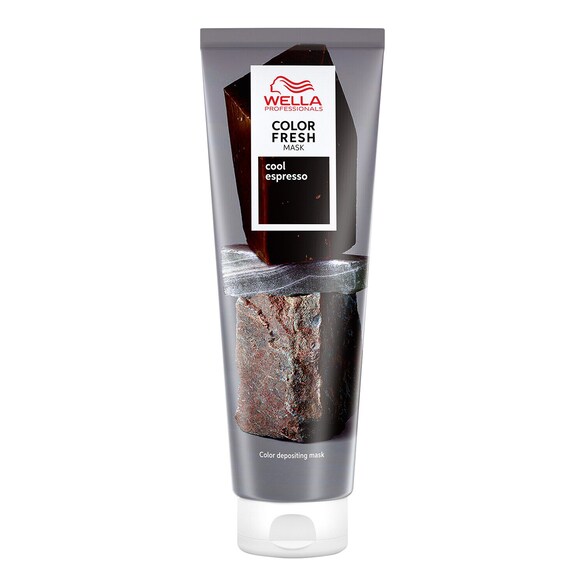 Color Fresh Mask Cool Espresso - Maska koloryzująca o złotym połysku, WELLA PROFESSIONALS