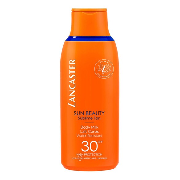 SUN BEAUTY – Aksamitne mleczko do ciała – piękna opalenizna SPF 30, LANCASTER