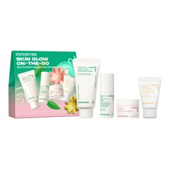Set Skin Glow on-the-go - Zestaw rozświetlający w rozmiarze podróżnym, INNISFREE