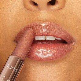 Maracuja Juicy Lip Shimmer Glass Plump - Błyszczyk powiększający usta z brokatem