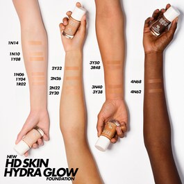 HD Skin Hydra Glow – Niewidoczny podkład, blask i nawilżenie