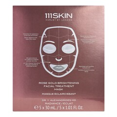 Rose Gold Brightening Facial Treatment Mask - Zestaw, 111SKIN