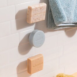 Porte-Savon Magique x 3 – Zestaw uchwytów na mydło