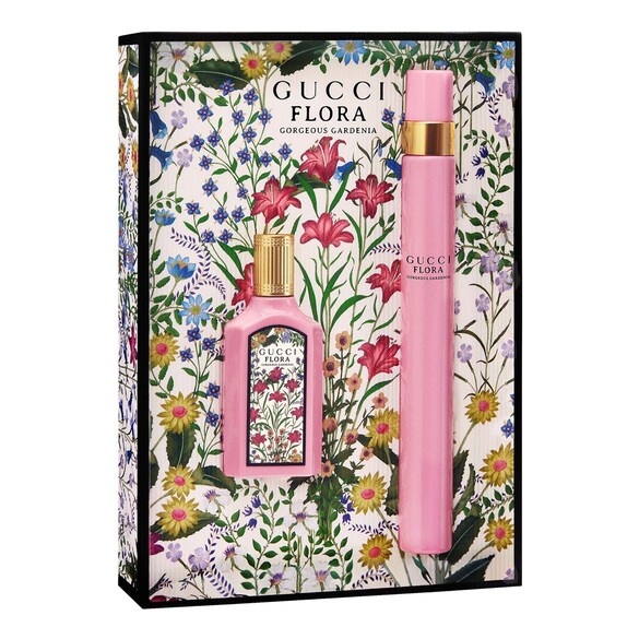 gucci flora gorgeous gardenia woda perfumowana 10 ml   zestaw 