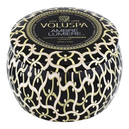 Maison Noir Ambre Lumiere Mini Tin Candle - Świeca 