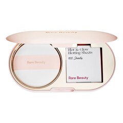 Blot & Glow Touch-Up Kit - Zestaw puder + bibułki, RARE BEAUTY