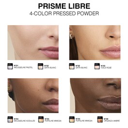 Prisme Libre Pressed Powder - Utrwalający, matujący i korygujący puder prasowany
