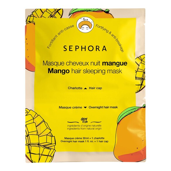 Maska do włosów na noc – Kremowa maska i czepek na włosy, SEPHORA COLLECTION