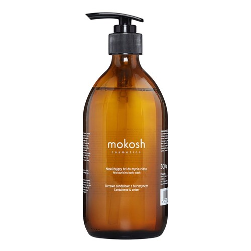 Mokosh - Drzewo Sandałowe Z Bursztynem - Nawilżający Żel Do Mycia Ciała - Sandal Tree & Amber Shower Gel 500ml - Dla Kobiet
