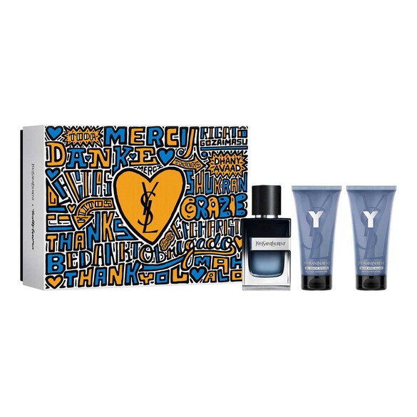 Y Le Parfum - Elegancki zestaw dla mężczyzny z zapachem , YVES SAINT LAURENT