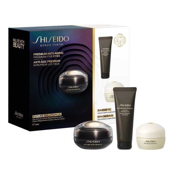 Premium Anti-Ageing Eye Contour Ritual - Zestaw do pielęgnacji, SHISEIDO