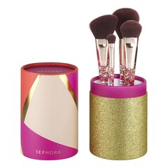 Glitter Brush Set - Zestaw pędzli do twarzy i oczu, SEPHORA COLLECTION