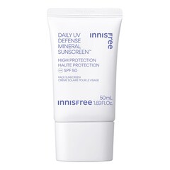 Daily UV Defense Mineral Sunscreen SPF50 - Ochrona przeciwsłoneczna UVA / UVB, INNISFREE