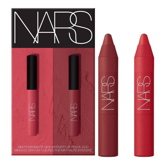 Mini Powermatte High-Intensity Lip Pencil Duo - Zestaw kredek do ust, NARS
