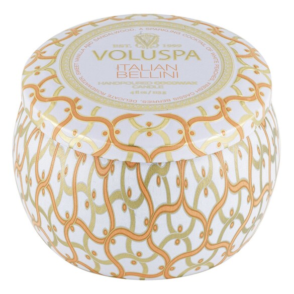 Maison Blanc Italian Bellini Mini Tin Candle- Świeca , VOLUSPA