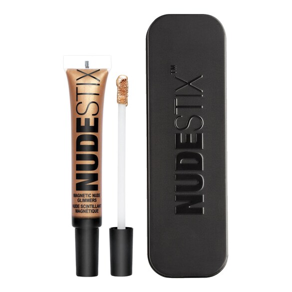 Magnetic Nude Glimmers - Rozświetlacz w płynie, NUDESTIX