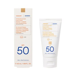 Yoghurt - Koloryzujący krem ochronny do twarzy SPF50