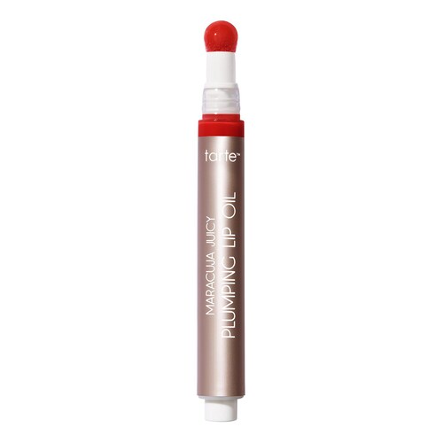 Tarte - Maracuja Juicy Plumping Lip Oil - Olejek Powiększający Usta - Maracuja Juicy Plumping Lip Oil - Cherry - Dla Kobiet