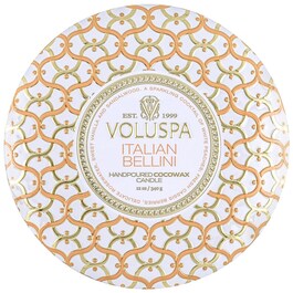 Maison Blanc Italian Bellini 3 Wick Tin Candle-Świeca 
