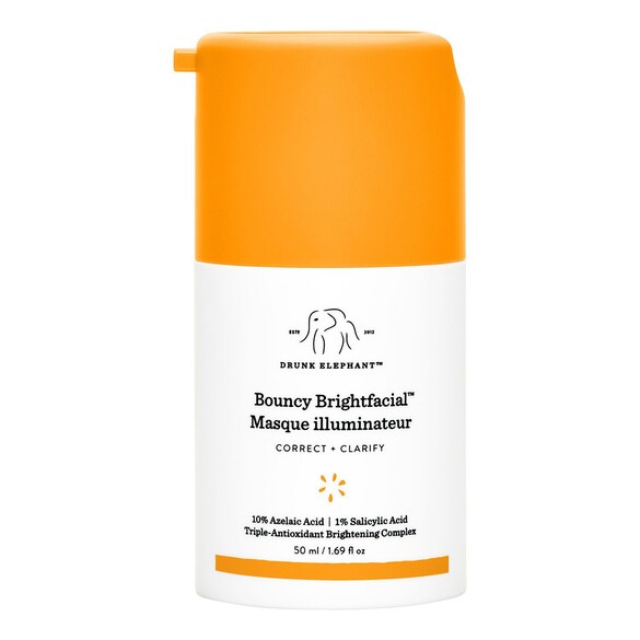 Bouncy Brightfacial™ - Maseczka do Twarzy Z Kwasem Azelainowym, DRUNK ELEPHANT