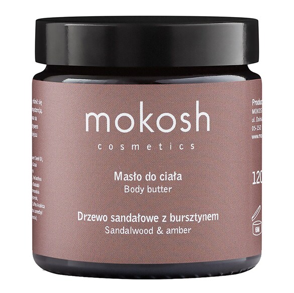 Masło do ciała - Drzewo sandałowe z bursztynem, MOKOSH