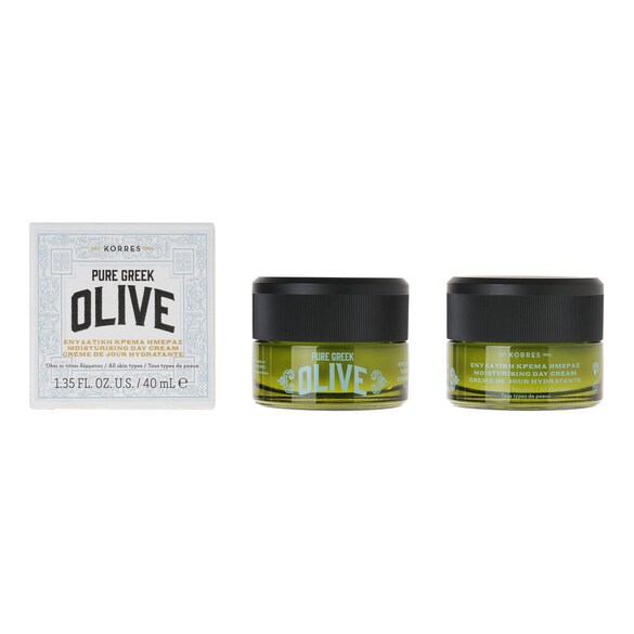 Olive Nawilżający - Krem na dzień, KORRES