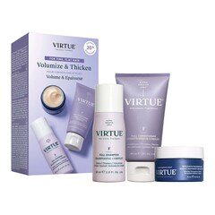 Voluminize Kit - Zestaw do włosów zwiększający objętość i pogrubiający włosy, VIRTUE