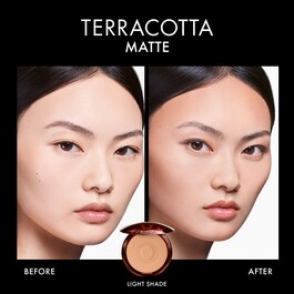 Terracotta Sculpting Powder Matte Finish - Matujący puder brązujący