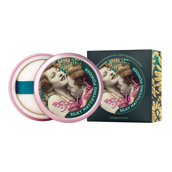 Dr Feel Good - Sypki puder matujący do twarzy, BENEFIT COSMETICS