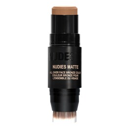 Nudestix - Nudies Matte Bronzer - Sztyft Do Konturowania Z Podwójną Końcówką - Nudies Matte Bronze Color - Bondi Belle - Dla Kobiet