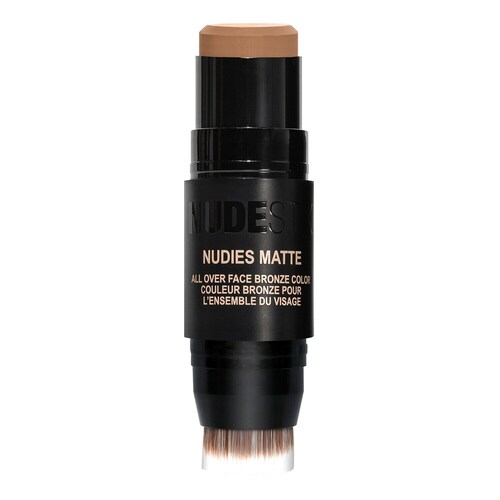 Nudestix - Nudies Matte Bronzer - Sztyft Do Konturowania Z Podwójną Końcówką - Nudies Matte Bronze Color - Bondi Belle - Dla Kobiet