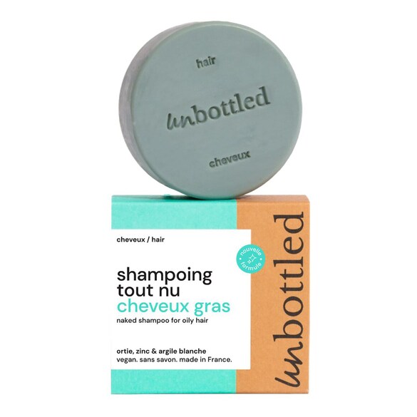 Naked Solid Shampoo - Szampon w kostce, UNBOTTLED