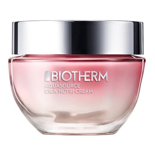 Biotherm - Aquasource Cica Nutri Cream - Głęboko Nawilżający Krem Dla Skóry Suchej - Aquasource Cream Ps 50ml - Dla Kobiet