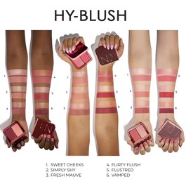 HY-BLUSH - Duet różu i rozświetlacza w kremie