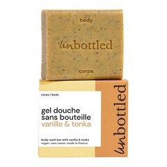 Żel pod prysznic bez butelki wanilia i tonka - Kostka do mycia o neutralnym pH, UNBOTTLED