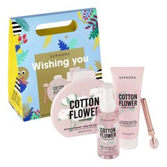 Zestaw Kwiat bawełny wzmacniająco-łagodzący – Wishing You, SEPHORA COLLECTION