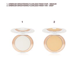 Airbrush Brightening Flawless Finish — Puder rozświetlający z opcją uzupełniania
